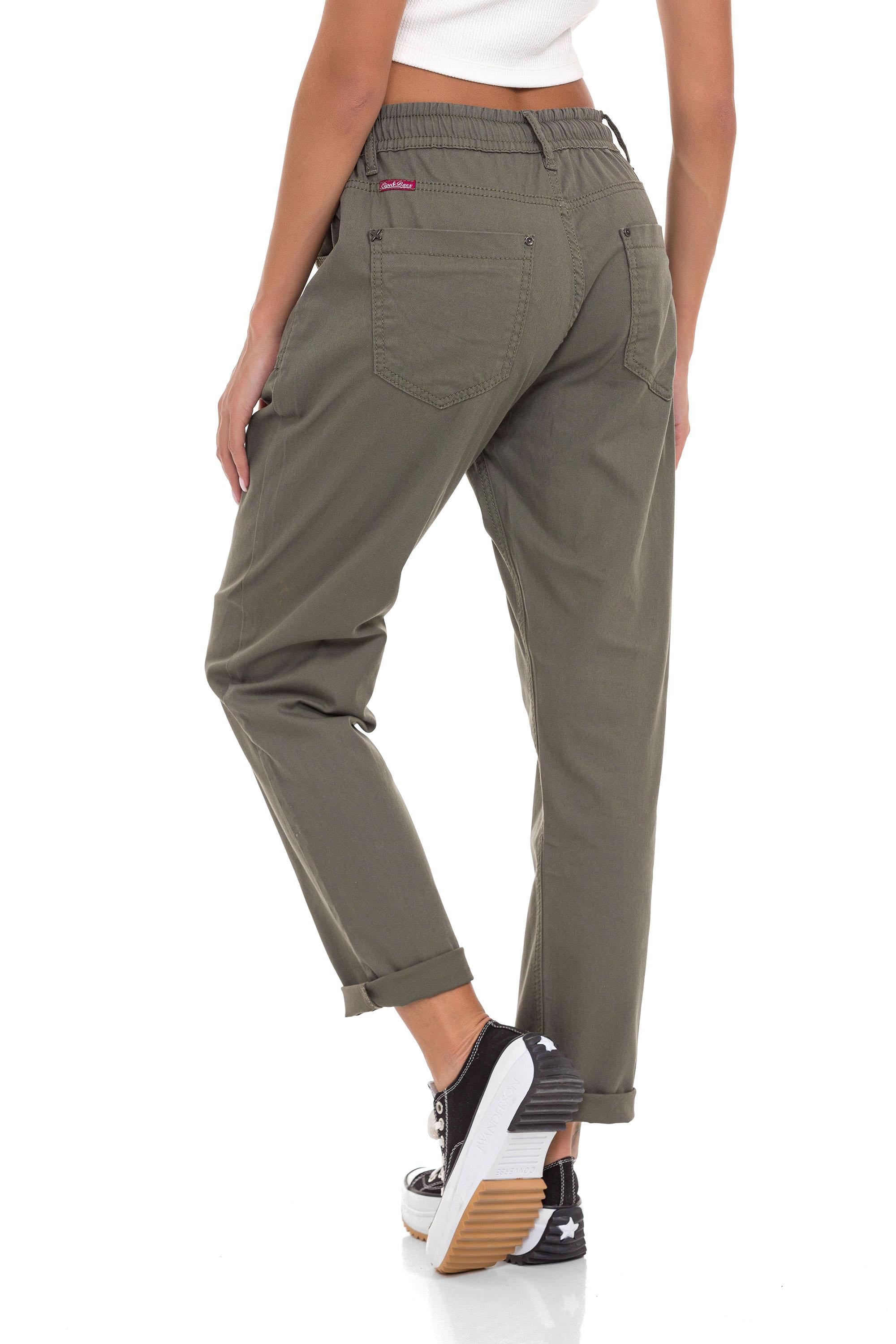 WD508 Jogger Style Relaxed Women's Pants