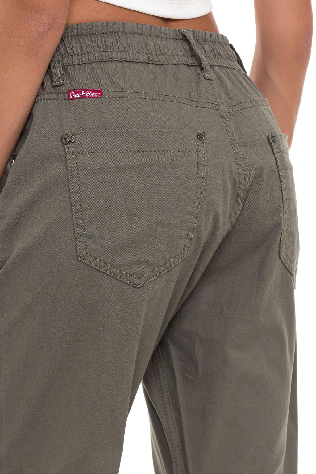 WD508 Jogger Style Relaxed Women's Pants