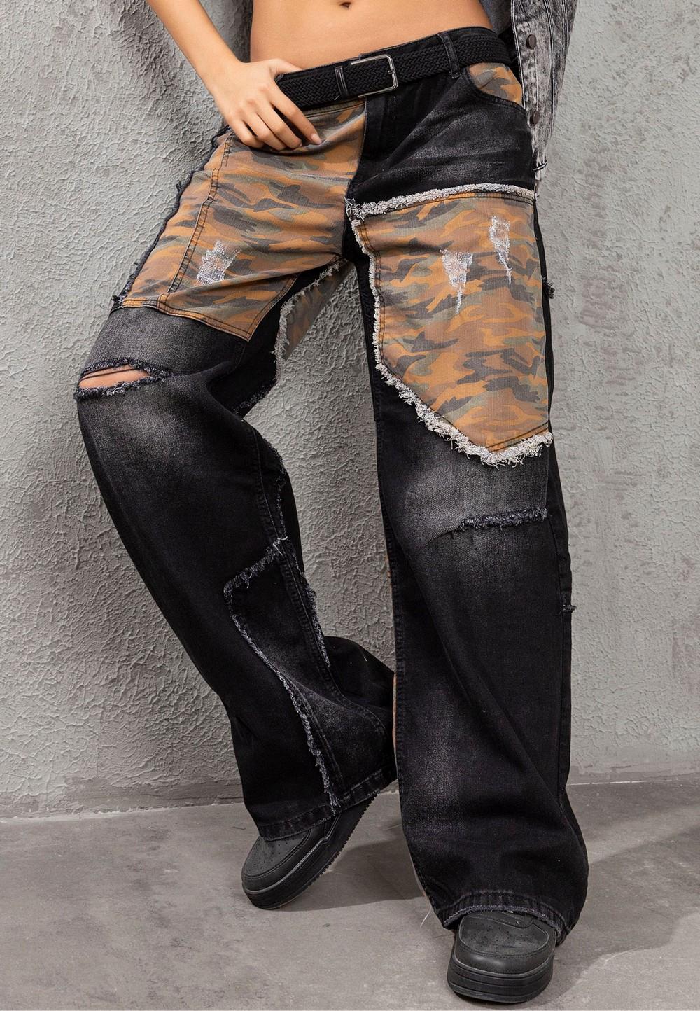 WD527 Camo Pattern Women's Pants