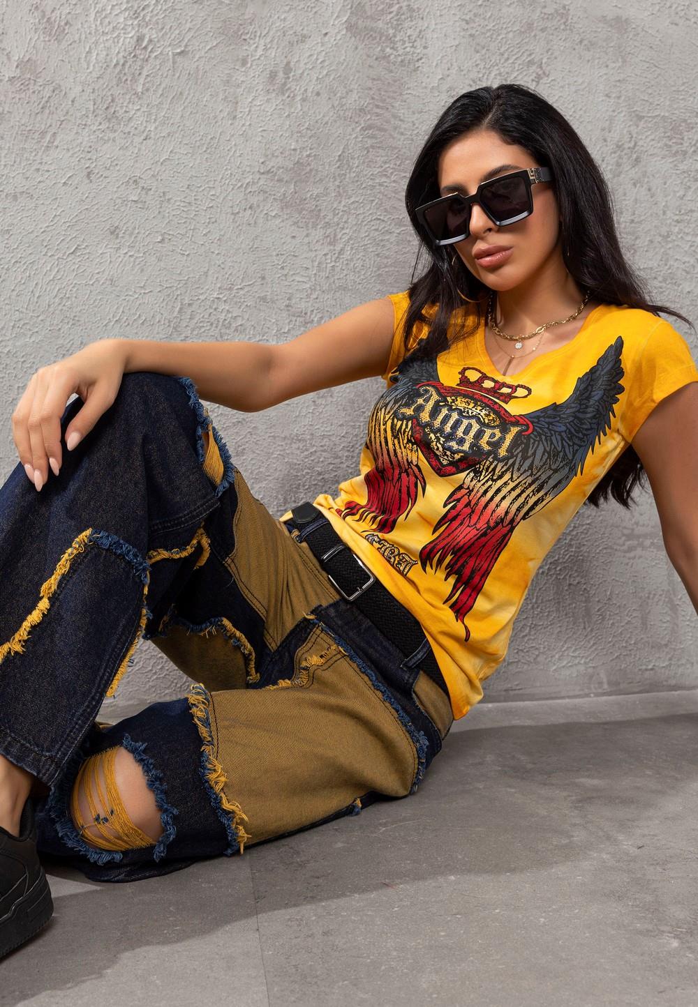 WD527 Camo Pattern Women's Pants
