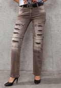 WD529 Ripped Detail Women's Pants