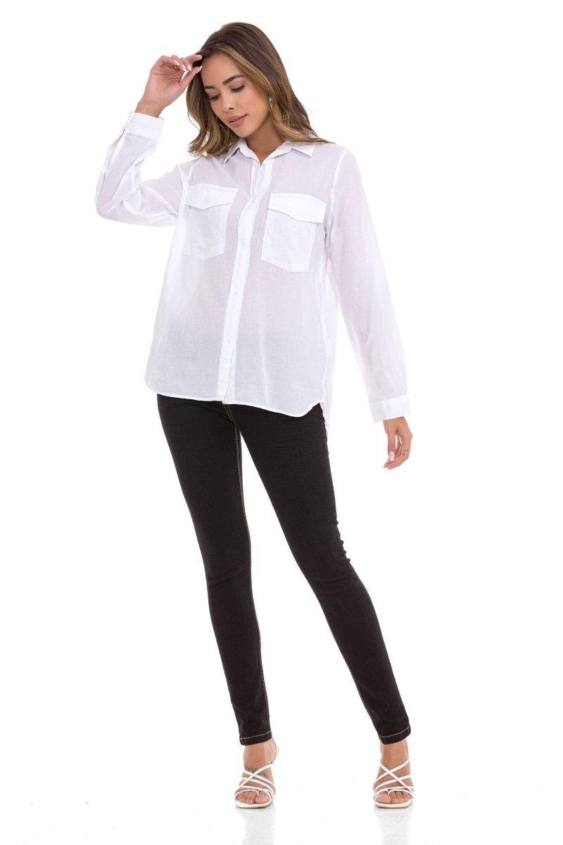 WH123 Linen Women's Shirt