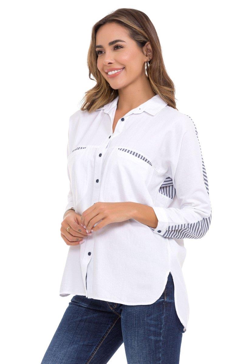 WH133 Back Detail Women's Shirt