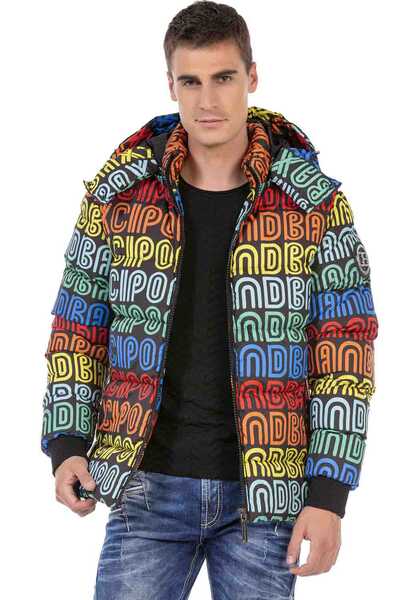CM186 Multi-Color Men's Puffer Jacket