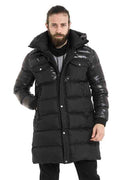 CM209 Black Oversized Puffer Jacket