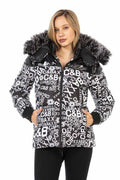 WM129 Printed Women's Puffer Jacket
