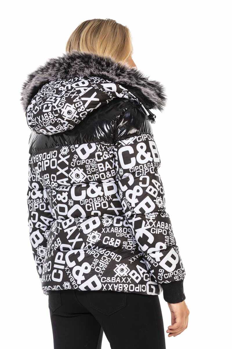 WM129 Printed Women's Puffer Jacket