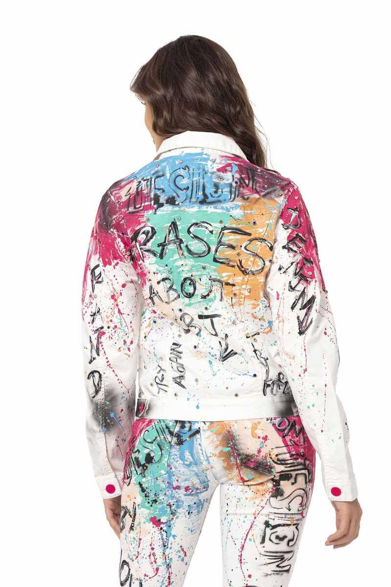 WJ196 Colorful Pattern Women's Jacket