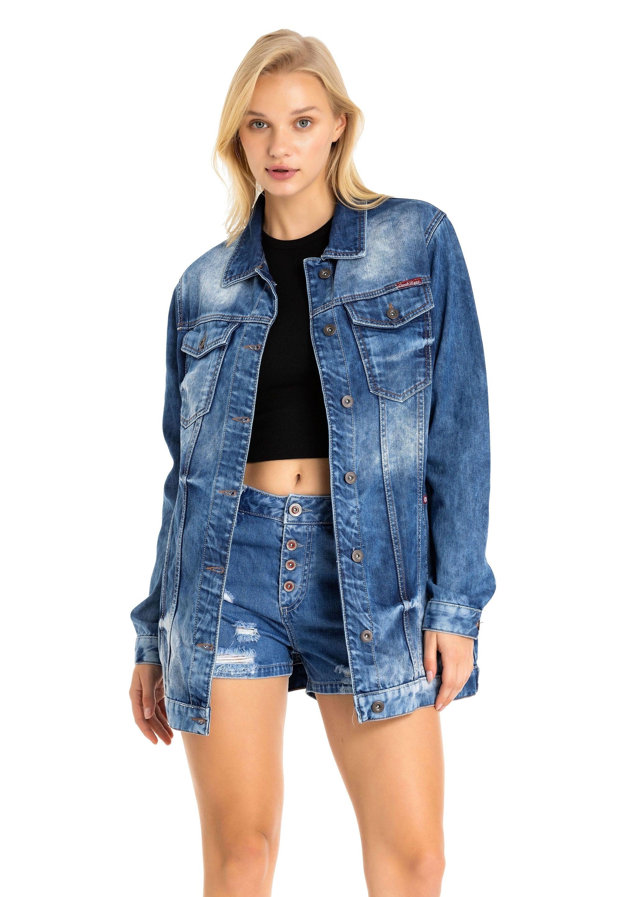 WJ211 Oversized Women's Denim Jacket