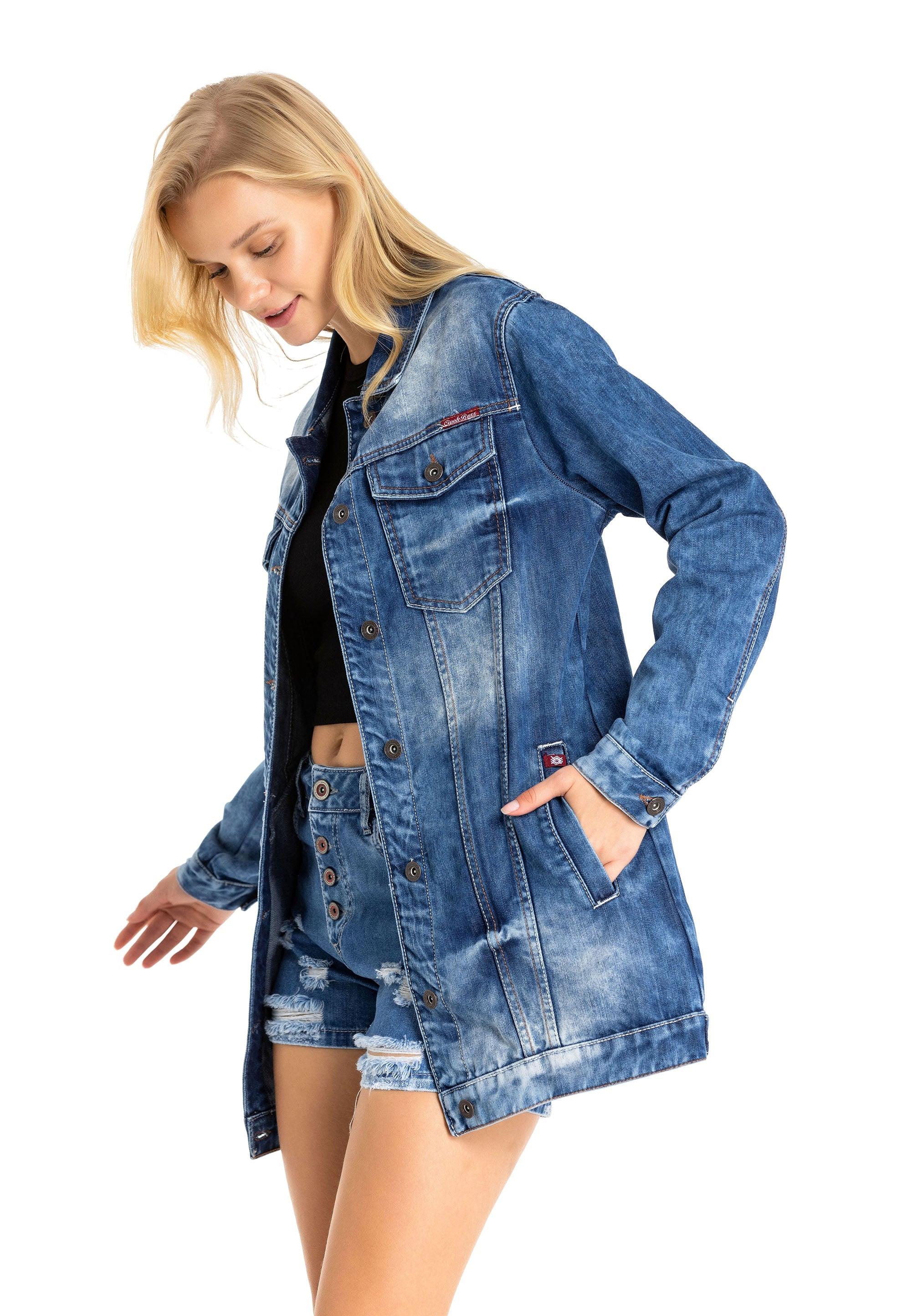 WJ211 Oversized Women's Denim Jacket