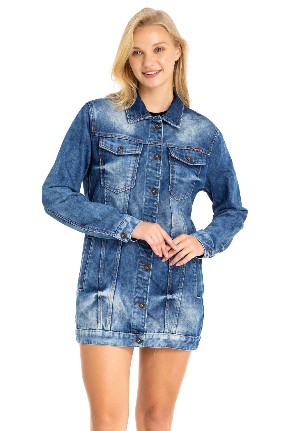 WJ211 Oversized Women's Denim Jacket