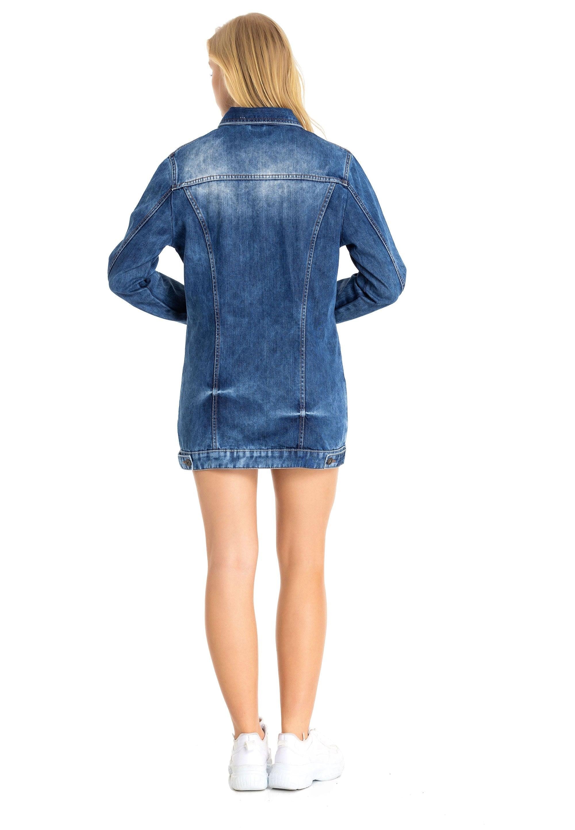 WJ211 Oversized Women's Denim Jacket