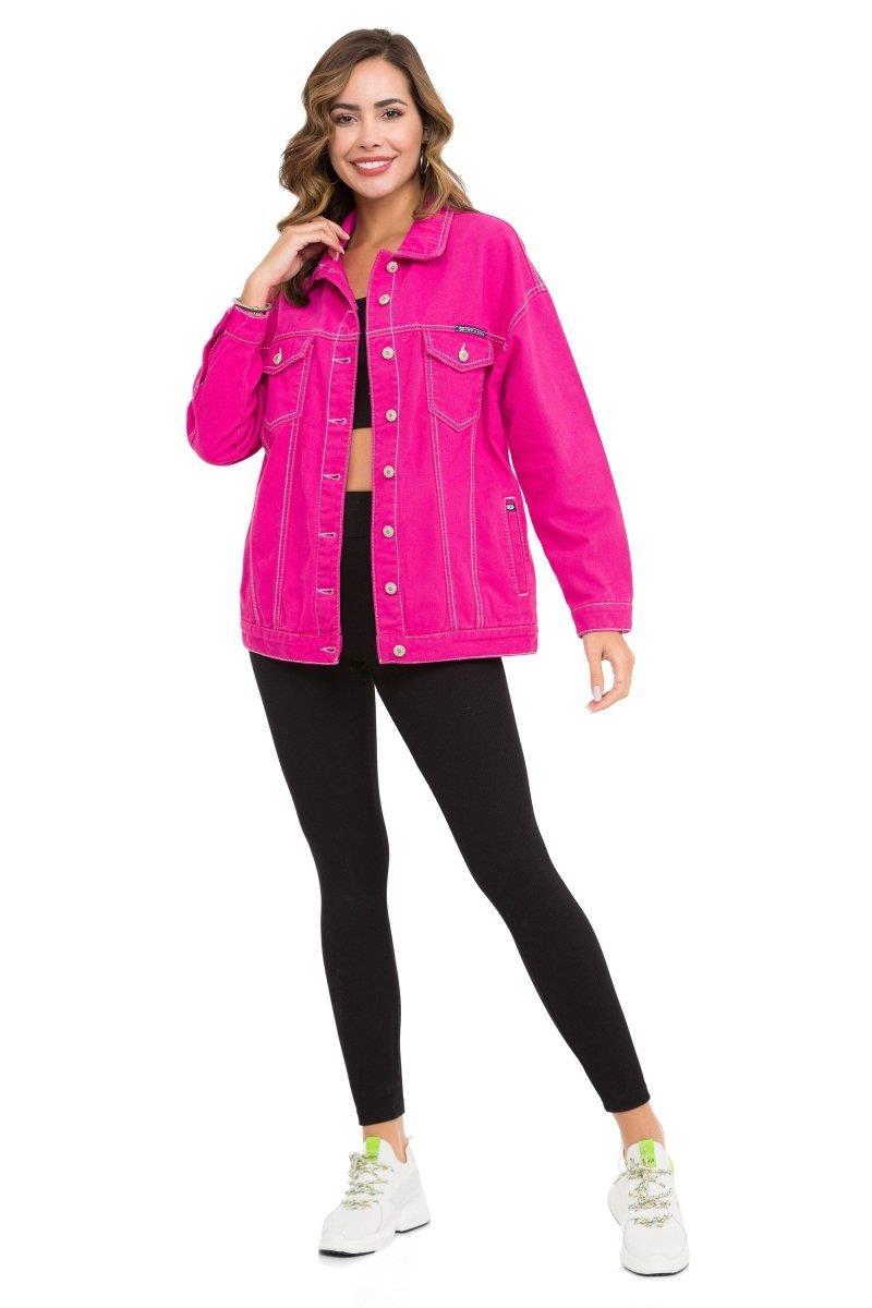 WJ211 Oversized Women's Denim Jacket