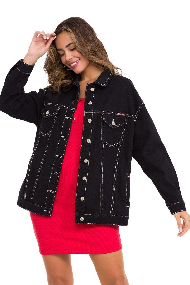 WJ211 Oversized Women's Denim Jacket