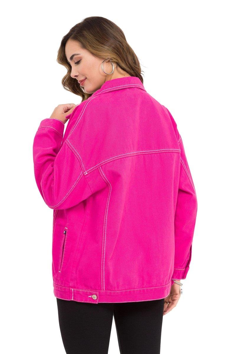 WJ211 Oversized Women's Denim Jacket
