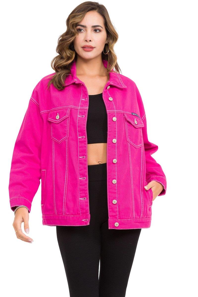 WJ211 Oversized Women's Denim Jacket
