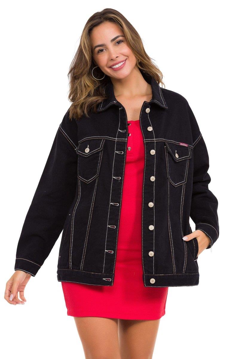 WJ211 Oversized Women's Denim Jacket