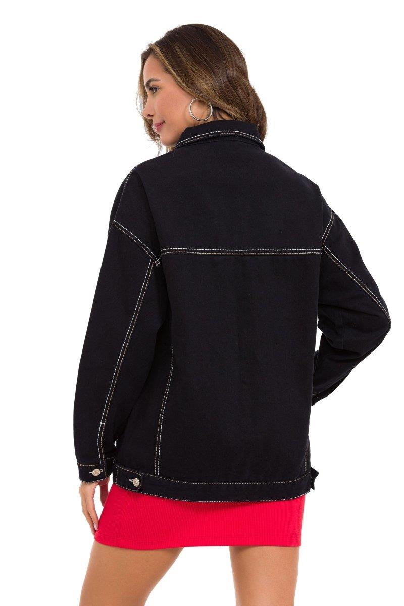WJ211 Oversized Women's Denim Jacket