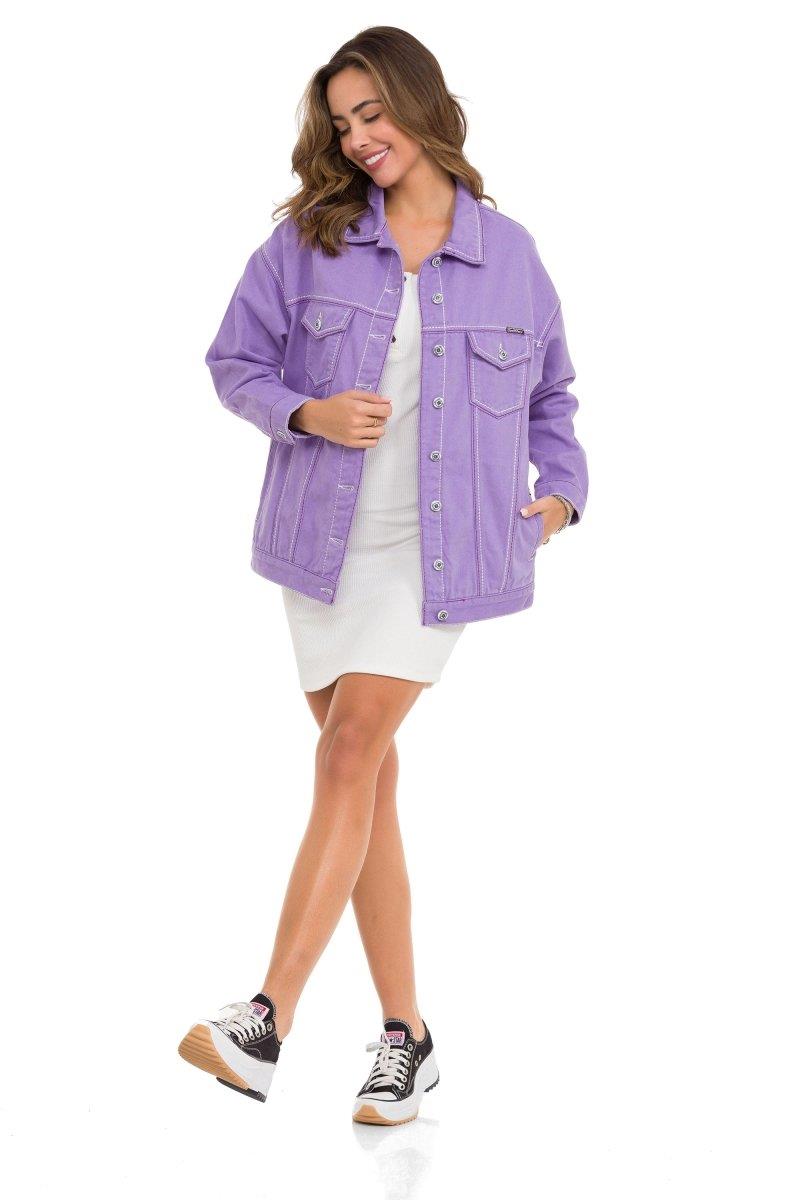 WJ211 Oversized Women's Denim Jacket