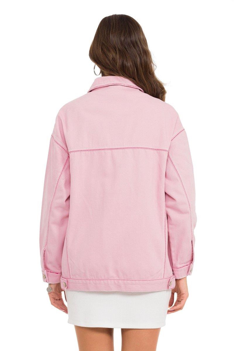 WJ211 Oversized Women's Denim Jacket