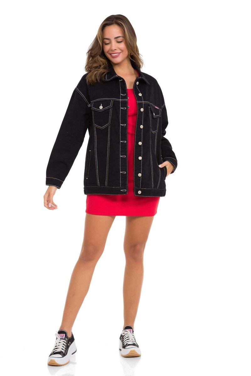 WJ211 Oversized Women's Denim Jacket