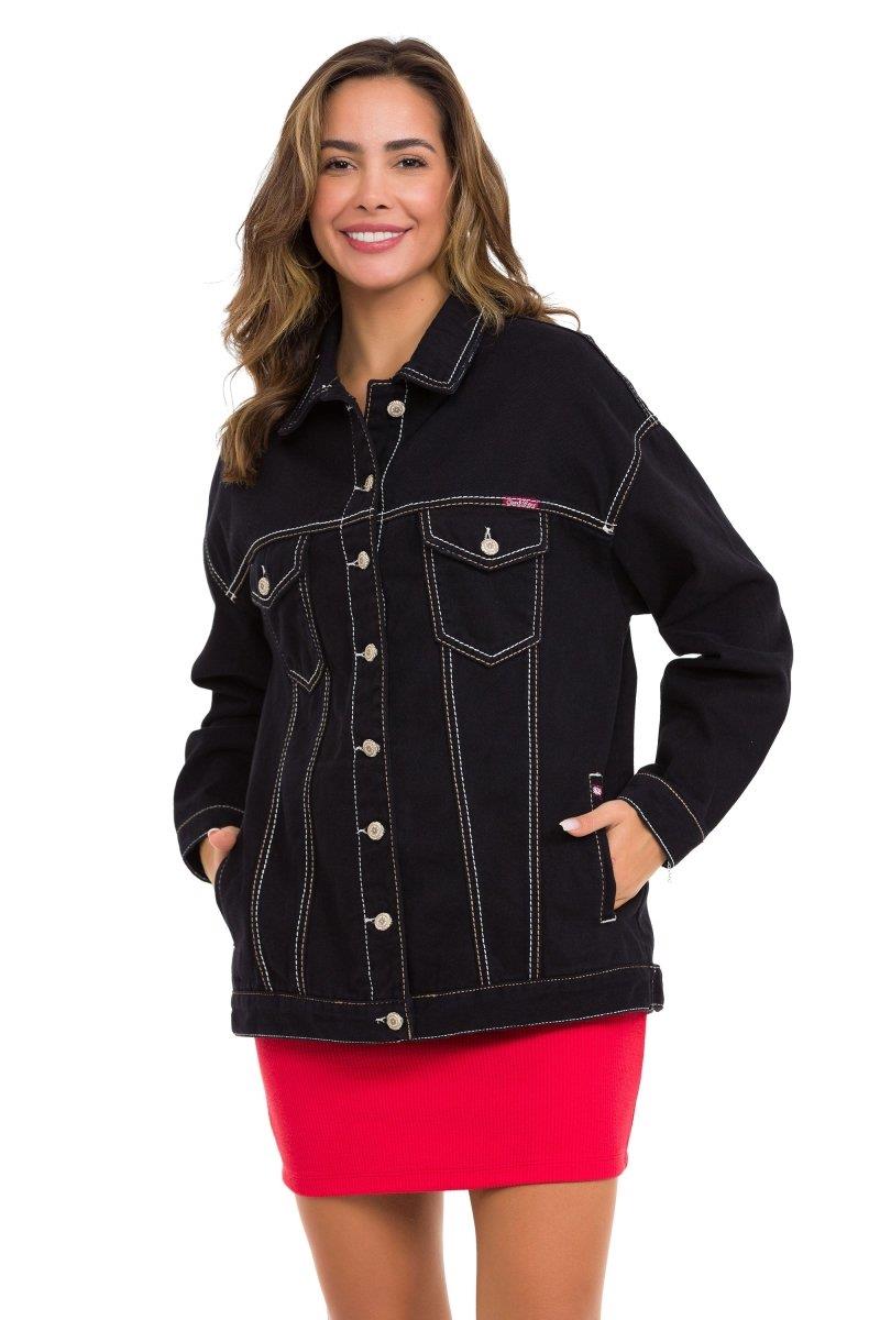 WJ211 Oversized Women's Denim Jacket