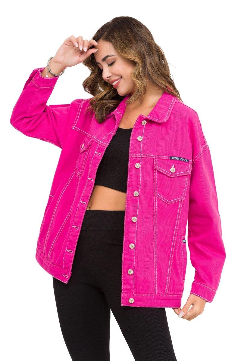 WJ211 Oversized Women's Denim Jacket