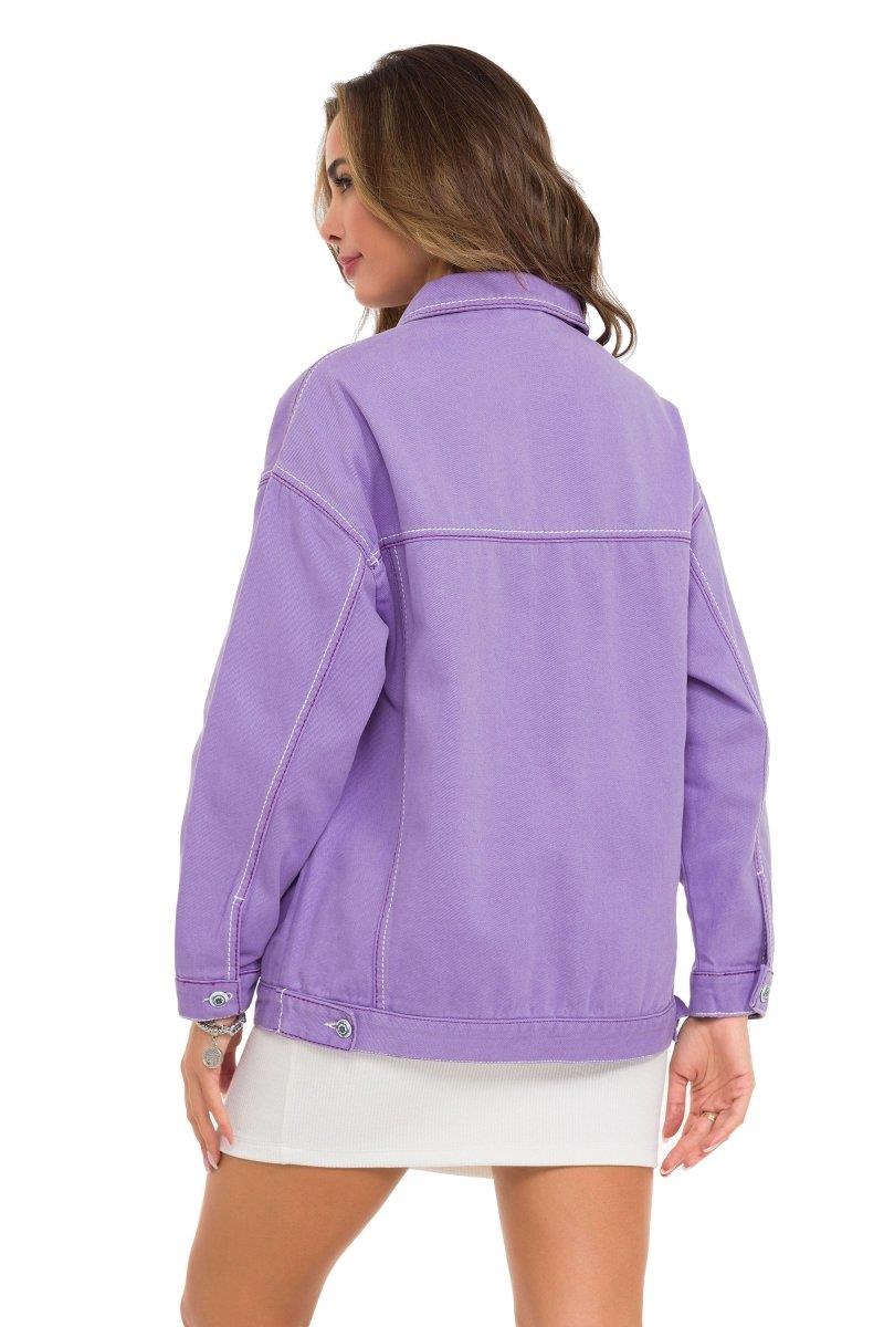 WJ211 Oversized Women's Denim Jacket