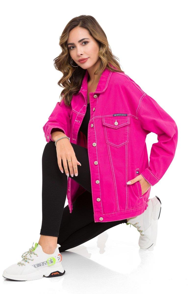 WJ211 Oversized Women's Denim Jacket