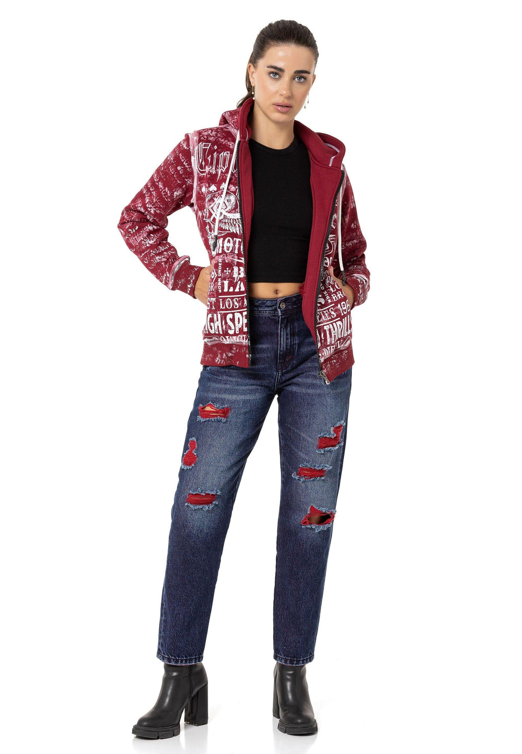 Hoodie Sweat Jacket