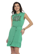 WY136 Sleeveless Women's Tunic Dress
